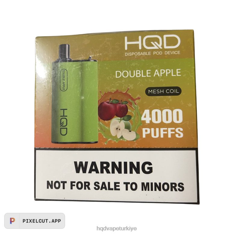 HQD Ankara - HQD BOX 4000 nefes çift ​​elma F2F46103