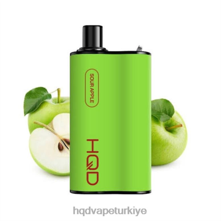 HQD Istanbul - HQD BOX 4000 nefes ekşi elma F2F4697