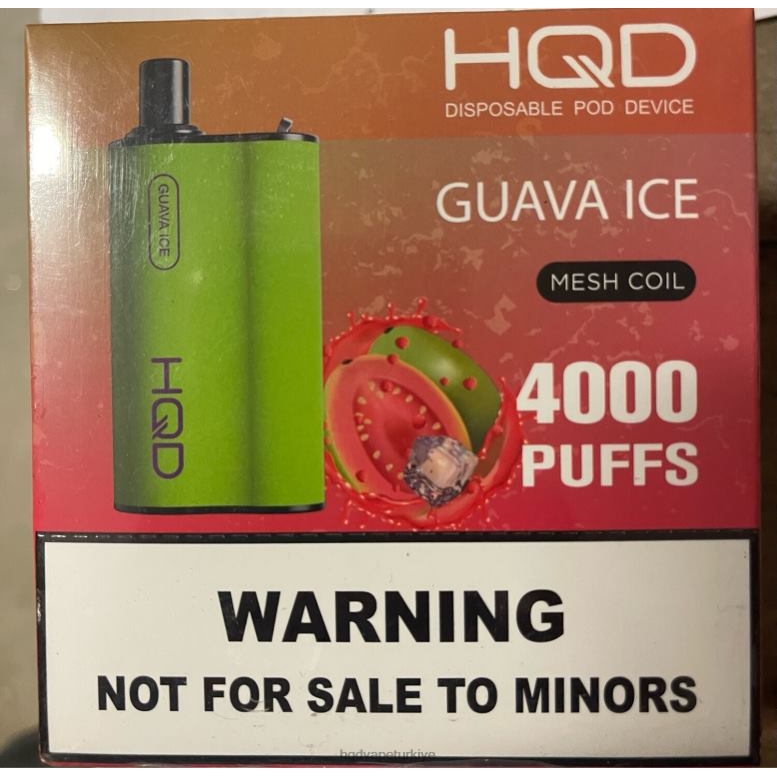 HQD Satın Al - HQD BOX 4000 nefes guava buzu F2F46109