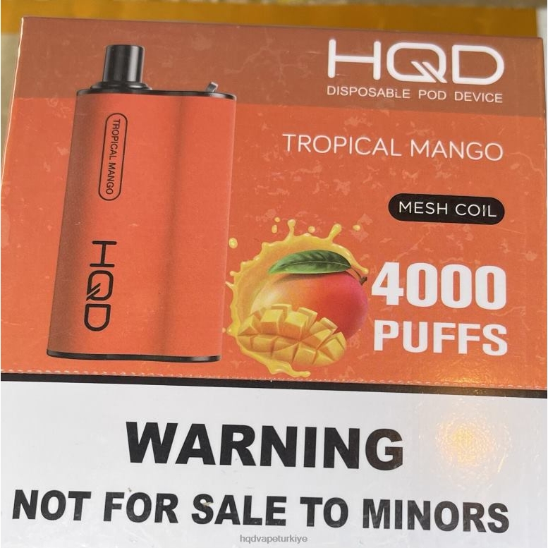 HQD Satın Al - HQD BOX 4000 nefes tropikal mango F2F4679