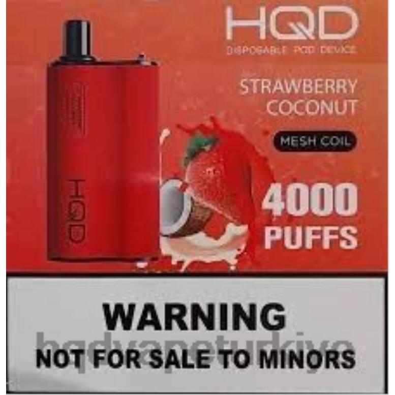HQD Türkiye - HQD BOX 4000 nefes çilek hindistan cevizi F2F46112