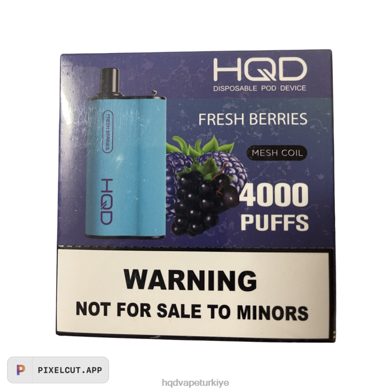 HQD Türkiye - HQD BOX 4000 nefes taze orman meyveleri F2F46102
