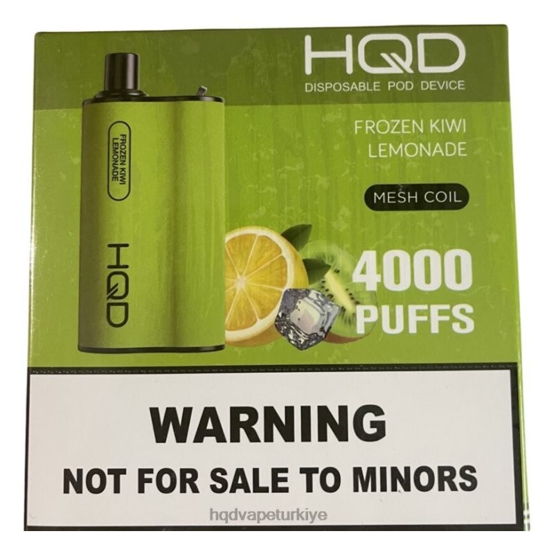 HQD Vape Istanbul - HQD BOX 4000 nefes dondurulmuş kivili limonata F2F4688