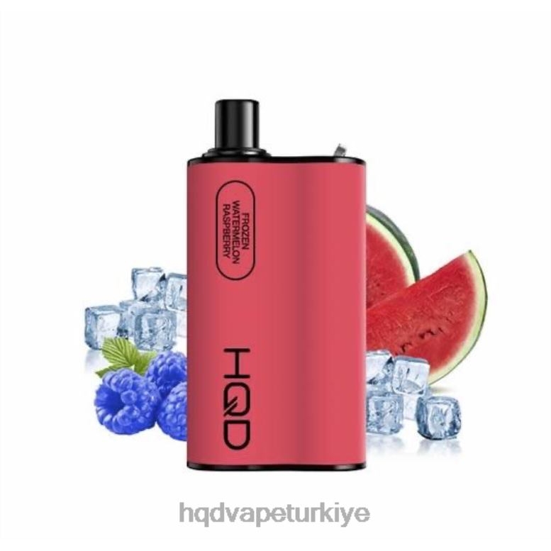 HQD Vape Türkiye - HQD BOX 4000 nefes dondurulmuş karpuz ahududu F2F4691