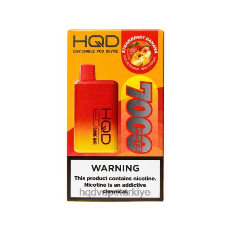 HQD Ankara - HQD CUVIE BAR tek kullanımlık çilek Muz F2F46253