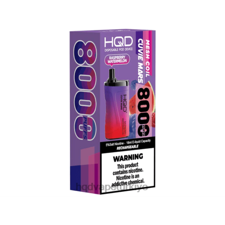 HQD Ankara - HQD CUVIE MARS tek kullanımlık ahududu karpuz F2F46243