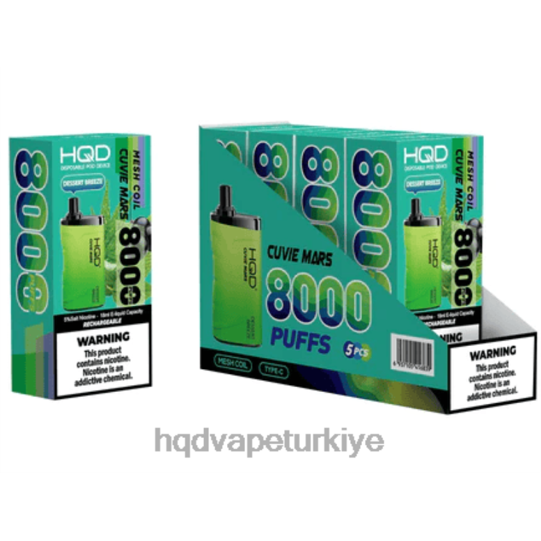 HQD Ankara - HQD CUVIE MARS tek kullanımlık tatlı esintisi F2F46163