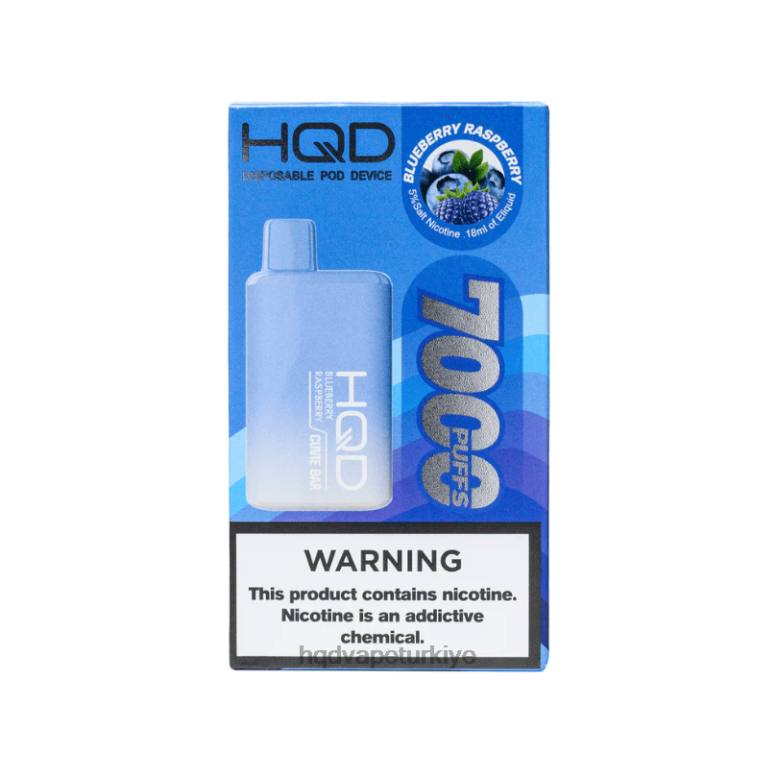 HQD Elektronik Sigara Fiyat - HQD CUVIE BAR tek kullanımlık yaban mersini ahududu F2F46145