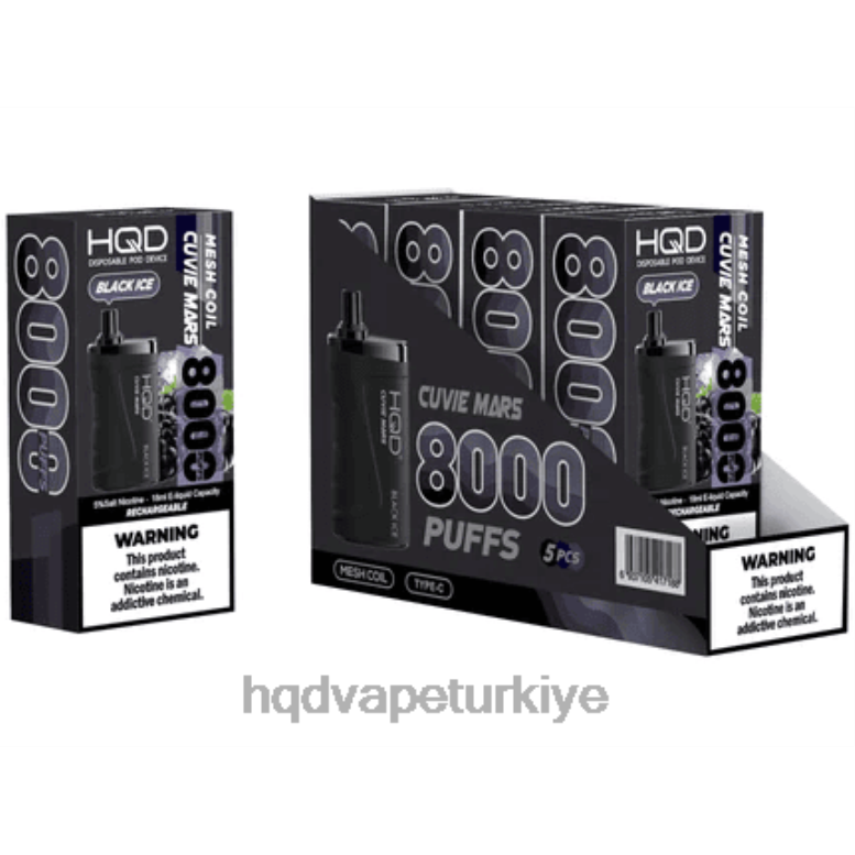 HQD Elektronik Sigara Fiyat - HQD CUVIE MARS tek kullanımlık Kara buz F2F46135