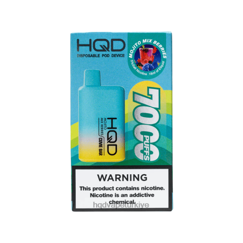 HQD Elektronik Sigara - HQD CUVIE BAR tek kullanımlık mojito meyveleri karıştır F2F46224