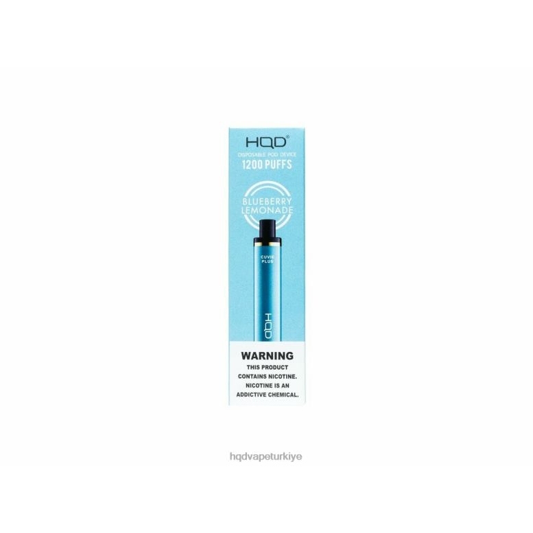 HQD Elektronik Sigara - HQD CUVIE PLUS tek kullanımlık elektronik sigara yaban mersinli limonata F2F46144
