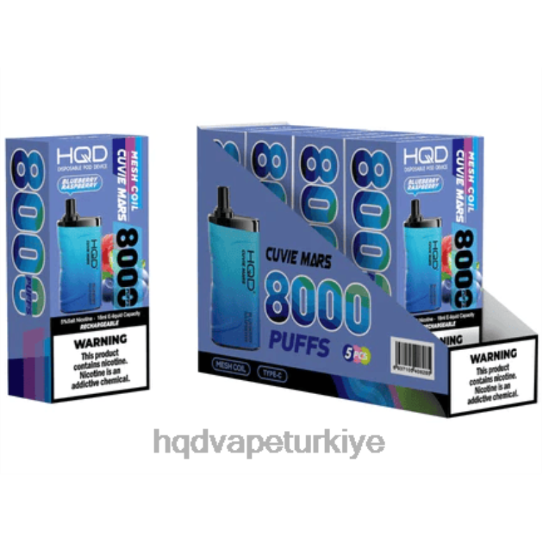 HQD Fiyat - HQD CUVIE MARS tek kullanımlık yaban mersini ahududu F2F46146