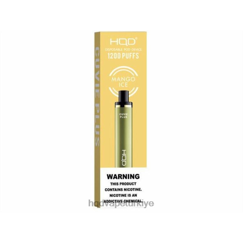 HQD Fiyat - HQD CUVIE PLUS tek kullanımlık elektronik sigara mango buzu F2F46216