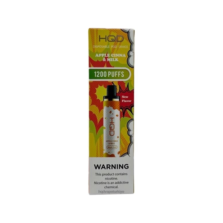 HQD Fiyat - HQD CUVIE PLUS tek kullanımlık elma tarçını ve süt F2F46126