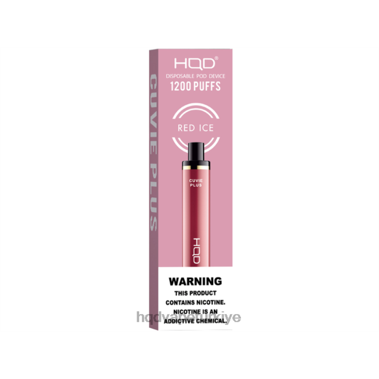 HQD Fiyat - HQD CUVIE PLUS tek kullanımlık kırmızı buz F2F46246