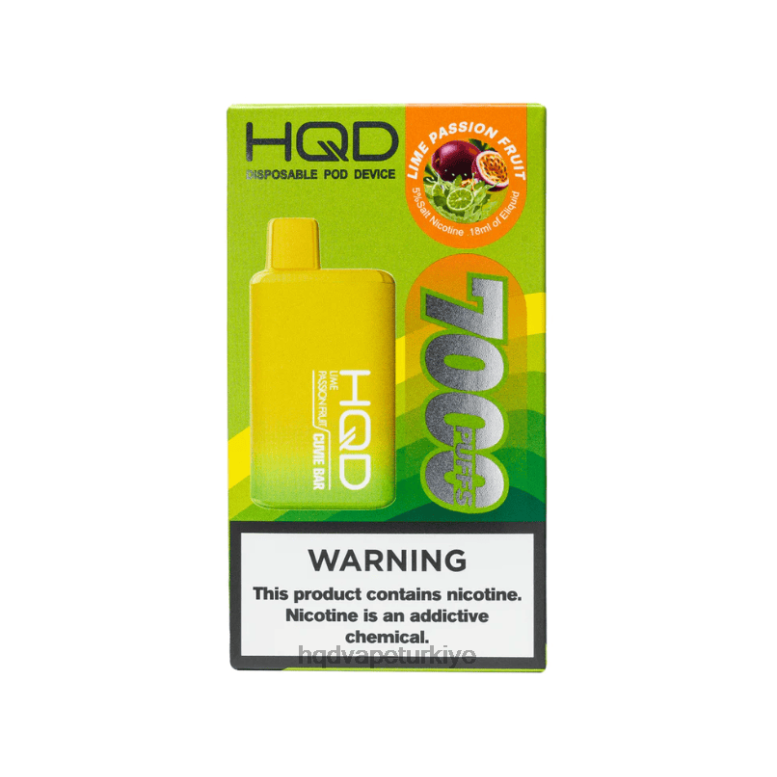 HQD Istanbul - HQD CUVIE BAR tek kullanımlık limon tutku meyvesi F2F46207