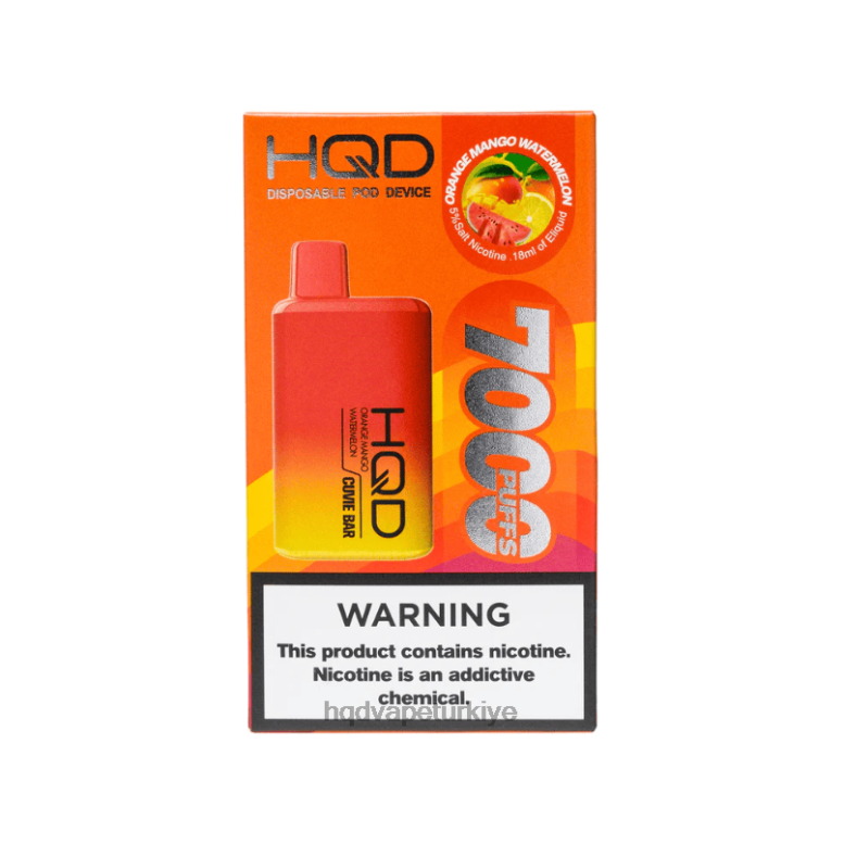 HQD Istanbul - HQD CUVIE BAR tek kullanımlık portakal mango karpuz F2F46227