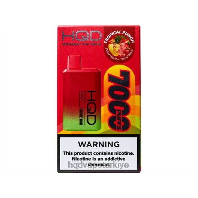 HQD Istanbul - HQD CUVIE BAR tek kullanımlık tropik kokteyl F2F46267