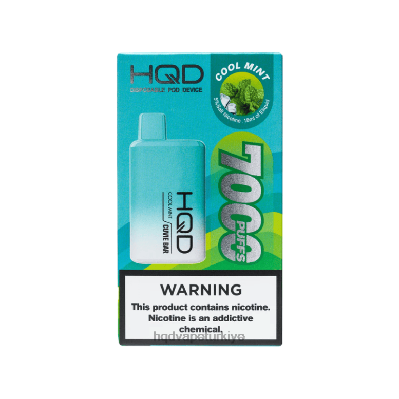 HQD Satın Al - HQD CUVIE BAR tek kullanımlık serin nane F2F46159