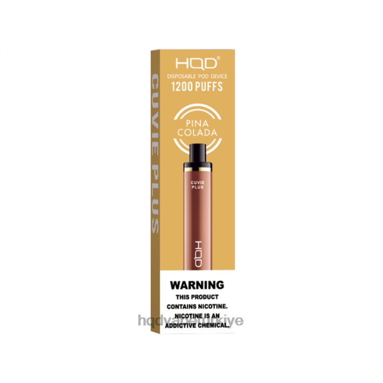 HQD Türkiye - HQD CUVIE PLUS tek kullanımlık elektronik sigara pina colada F2F46232