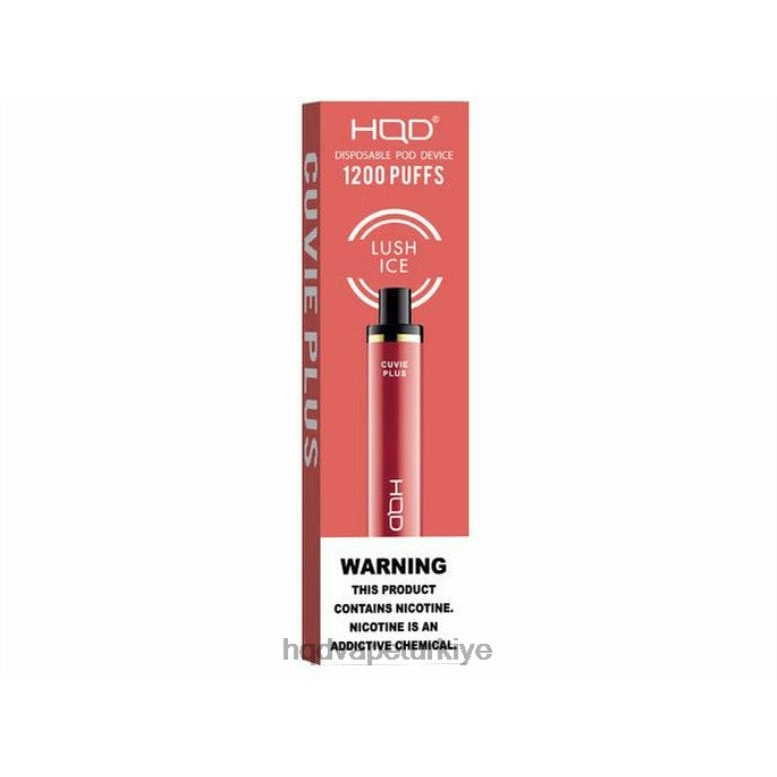 HQD Türkiye - HQD CUVIE PLUS tek kullanımlık elektronik sigara yemyeşil buz F2F46212