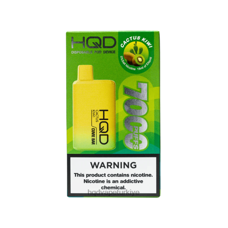 HQD Vape Istanbul - HQD CUVIE BAR tek kullanımlık kaktüs kivi F2F46148