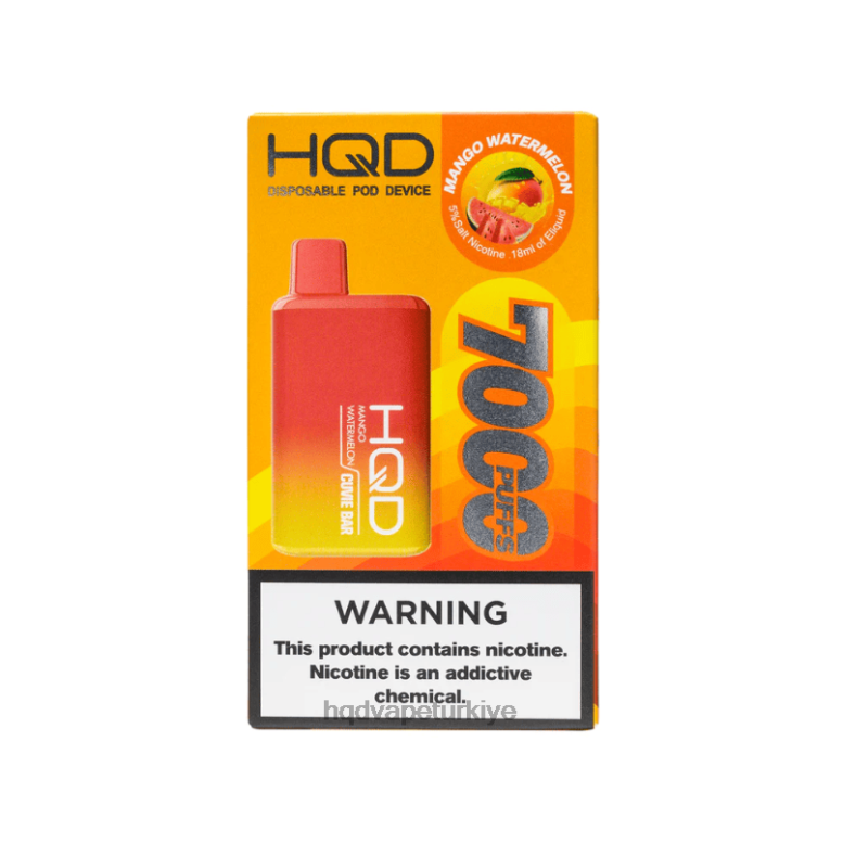 HQD Vape Istanbul - HQD CUVIE BAR tek kullanımlık mangolu karpuz F2F46218