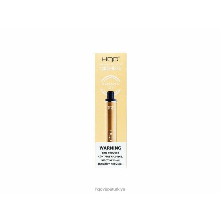 HQD Vape Istanbul - HQD CUVIE PLUS tek kullanımlık elektronik sigara muzlu buz F2F46128