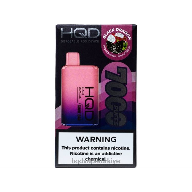 HQD Vape Türkiye - HQD CUVIE BAR tek kullanımlık Kara Ejderha F2F46131