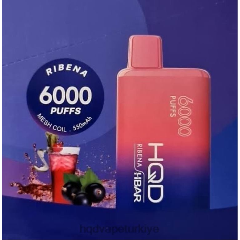 HQD Ankara - HQD HBAR 6000 nefes ribena F2F4653