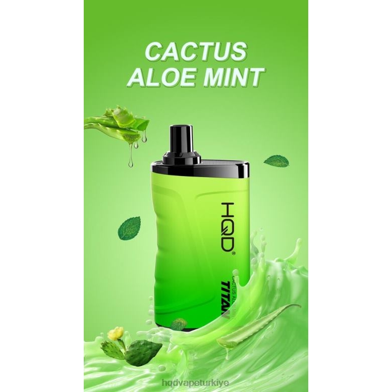 HQD Türkiye - HQD TITAN 7000 nefes kaktüs aloe nane F2F462