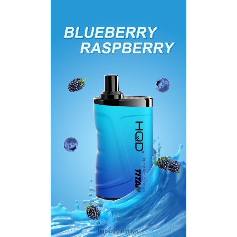 HQD Vapes Online - HQD TITAN 7000 nefes yaban mersini ahududu F2F4610