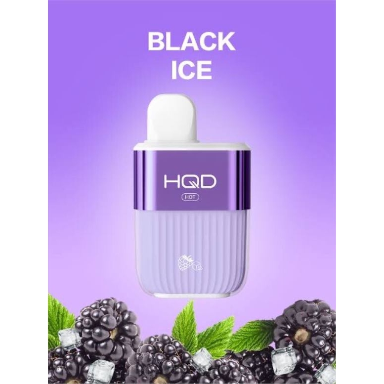 HQD Türkiye - HQD HOT 5000 nefes Kara buz F2F4662
