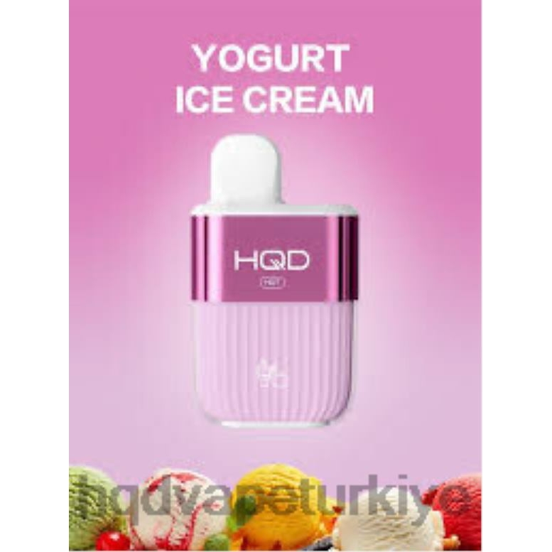 HQD Vape Istanbul - HQD HOT 5000 nefes yoğurtlu dondurma F2F4658