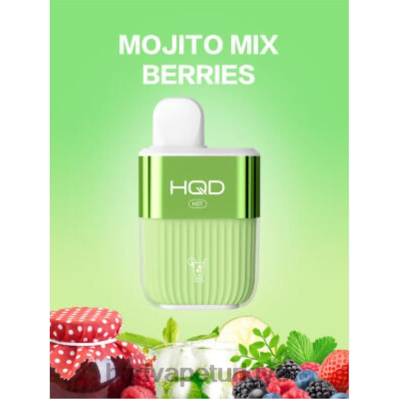 HQD Vape Türkiye - HQD HOT 5000 nefes mojito meyveleri karıştır F2F4661