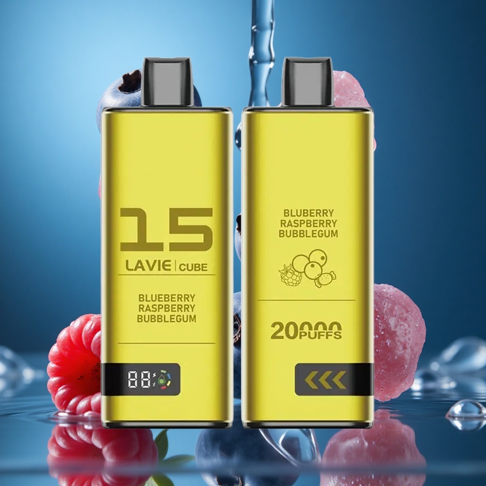 Lavie Cube 20000 Puff Ahududu Şekerleme Aroması Turkey vapes