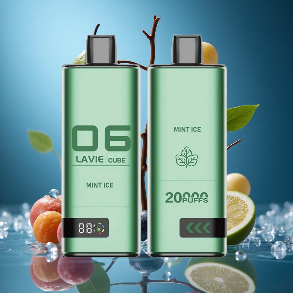 Lavie Cube 20000 Puff Nane Buz Kombinasyonu Turkey vapes
