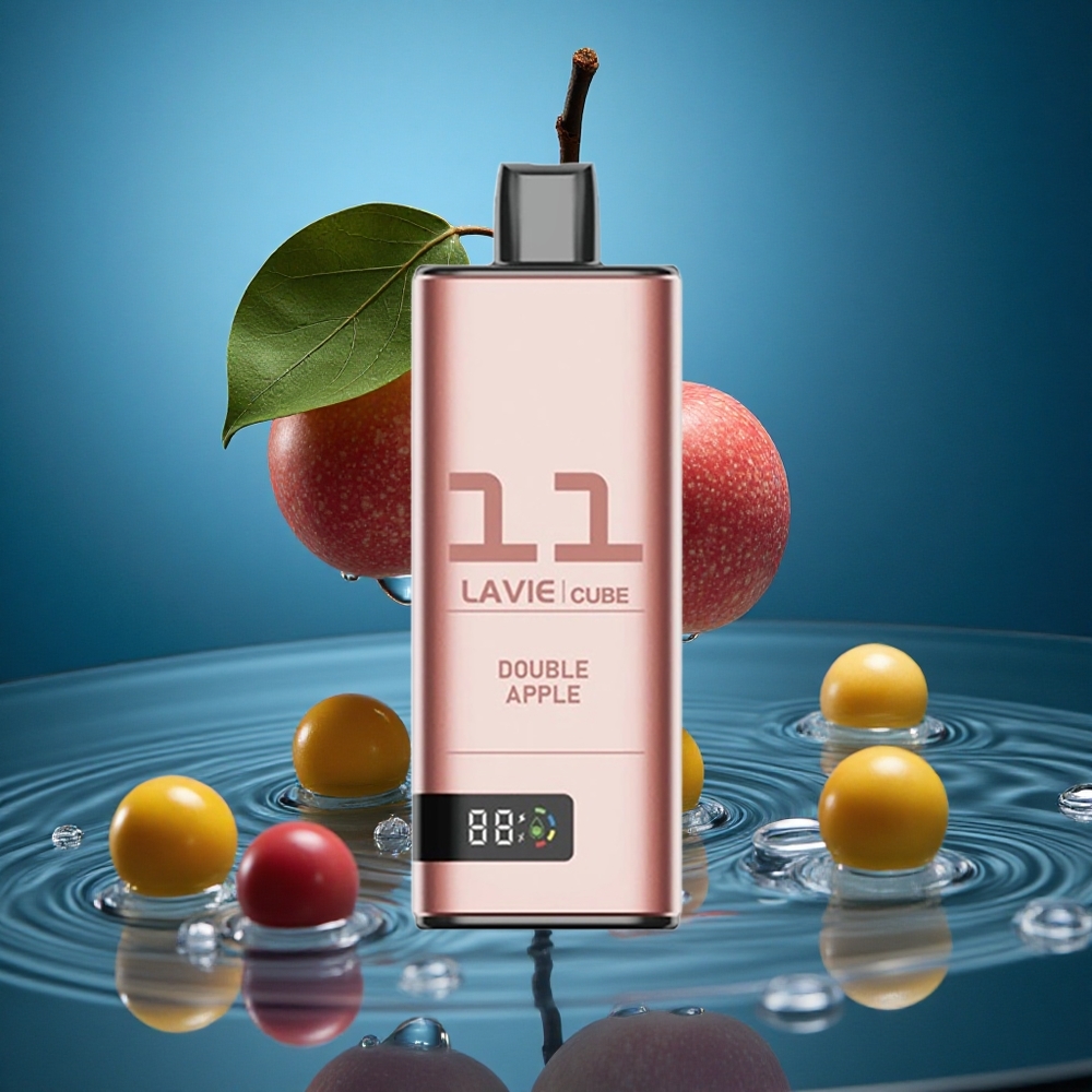 Lavie Cube 20000 Puff Çift Elma Turkey vapes