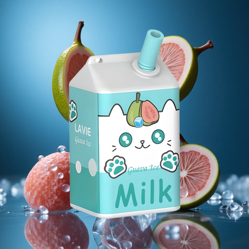 LAVIE Milk 7000 Puffs Guava Buz + Turkey vapes