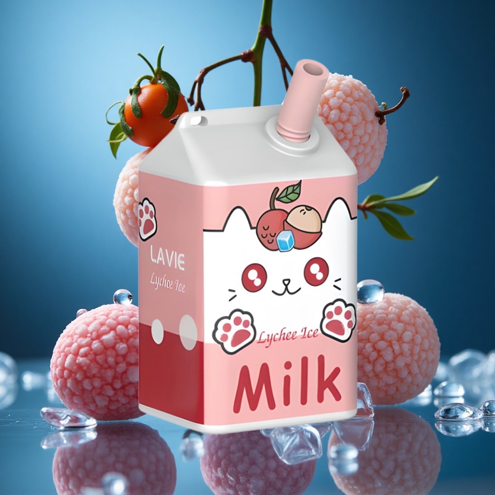 LAVIE Milk 7000 Puffs Liçi Buz Turkey vapes
