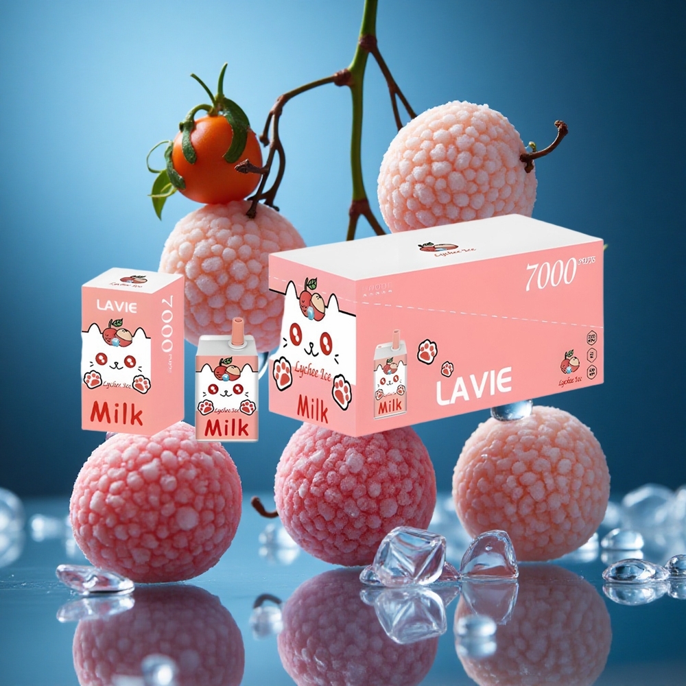 LAVIE Milk 7000 Puffs Liçi Buz Turkey vapes