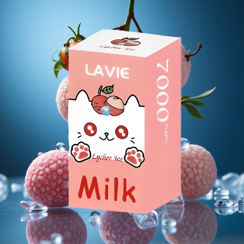 LAVIE Milk 7000 Puffs Liçi Buz Turkey vapes