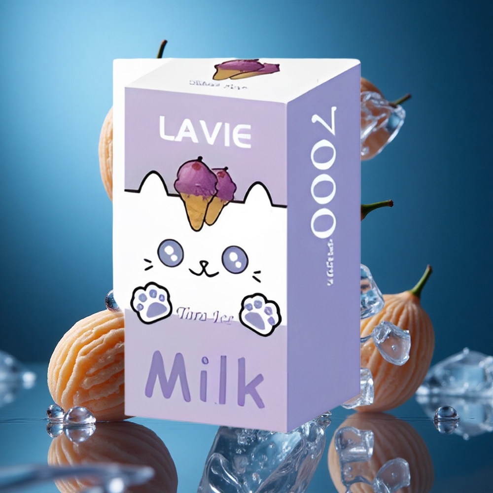 LAVIE Milk 7000 Puffs Tarçın Buz Turkey vapes