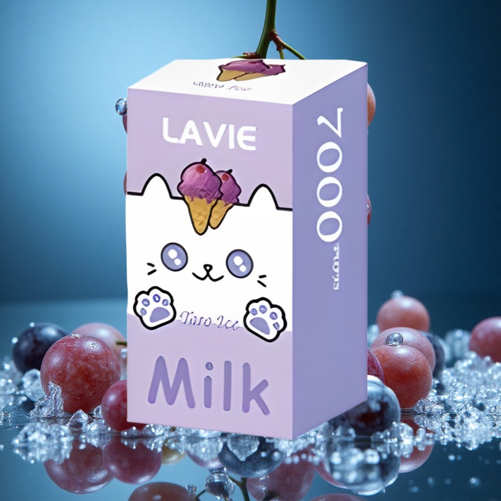 LAVIE Milk 7000 Puffs Üzüm Buz Turkey vapes