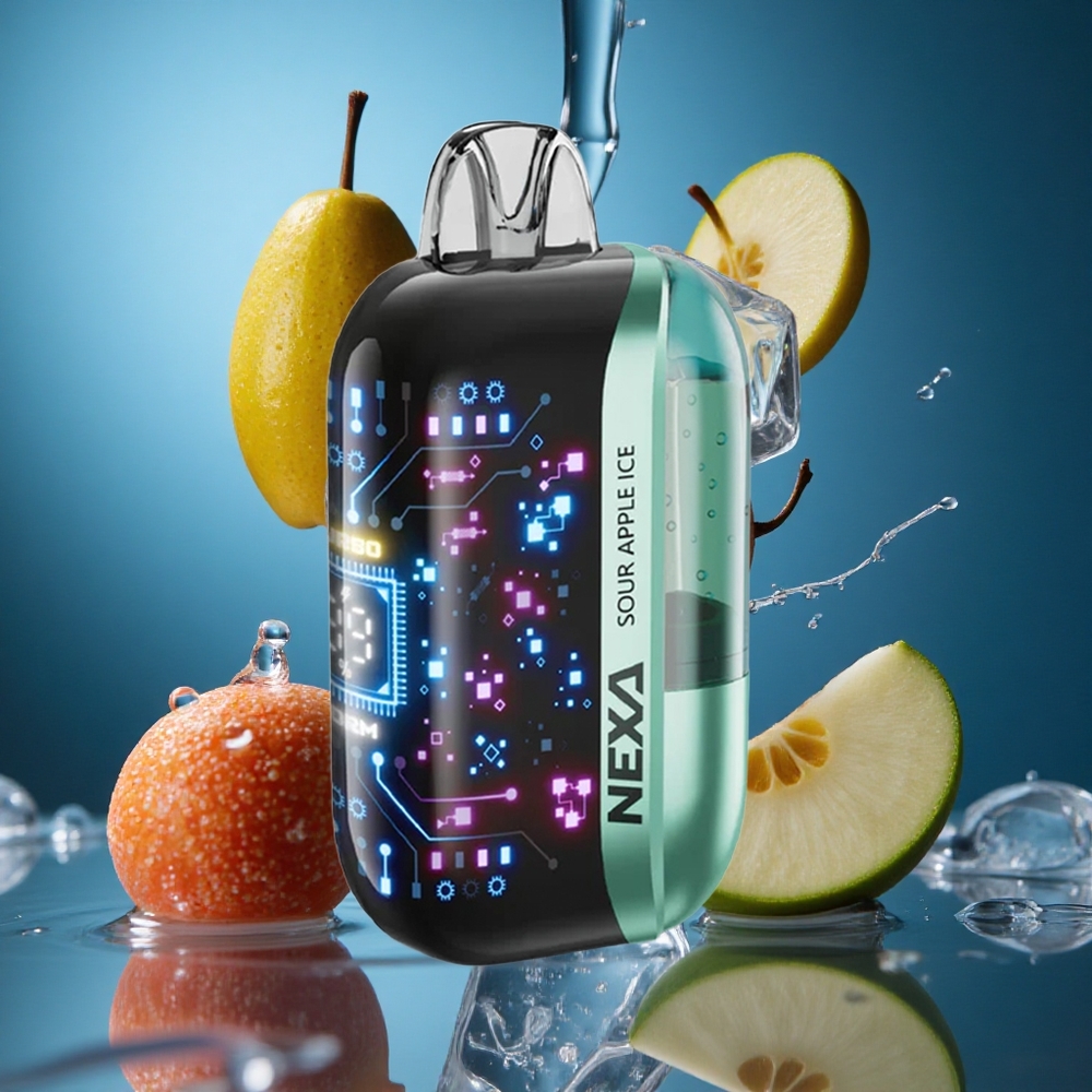 NEXA Ultra 50000 Puff Ekşi Elma Buz Turkey vapes
