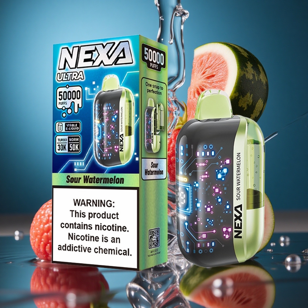 NEXA Ultra 50000 Puff Ekşi Karpuz Aromalı Turkey vapes