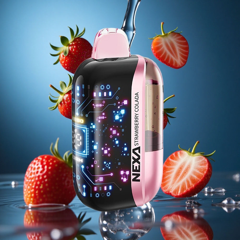 NEXA Ultra 50000 Puff Çilek Kolada Turkey vapes