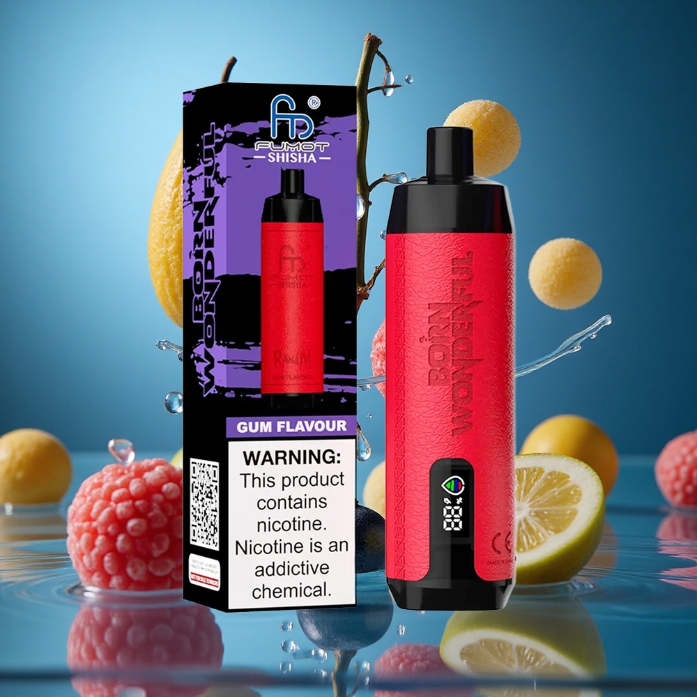 RandM Fumot Shisha 10000 Puff Sakız Aromalı Türkiye vapes