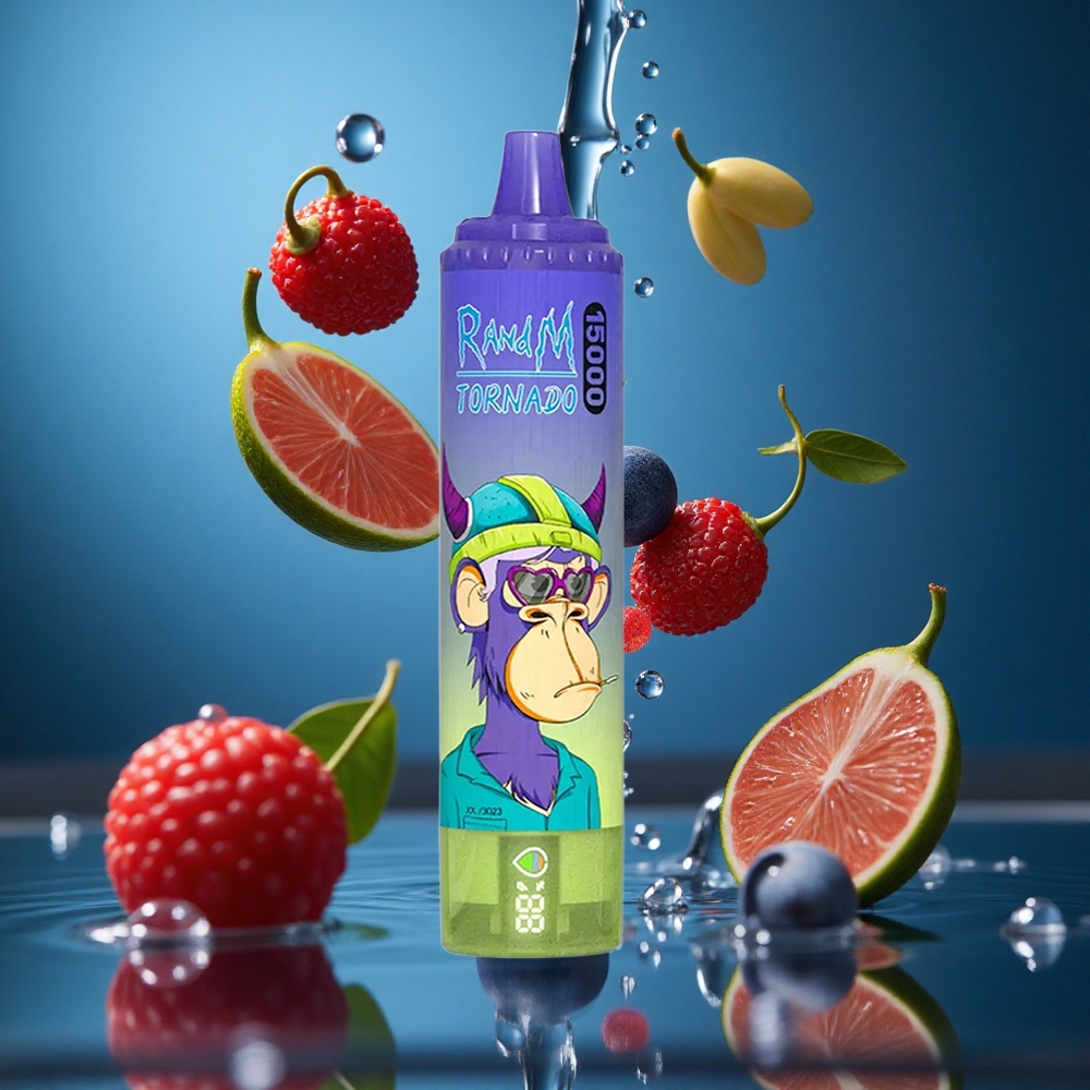 RandM Fumot Tornado 15000 Puff 25ml Vimto Turkey vapes