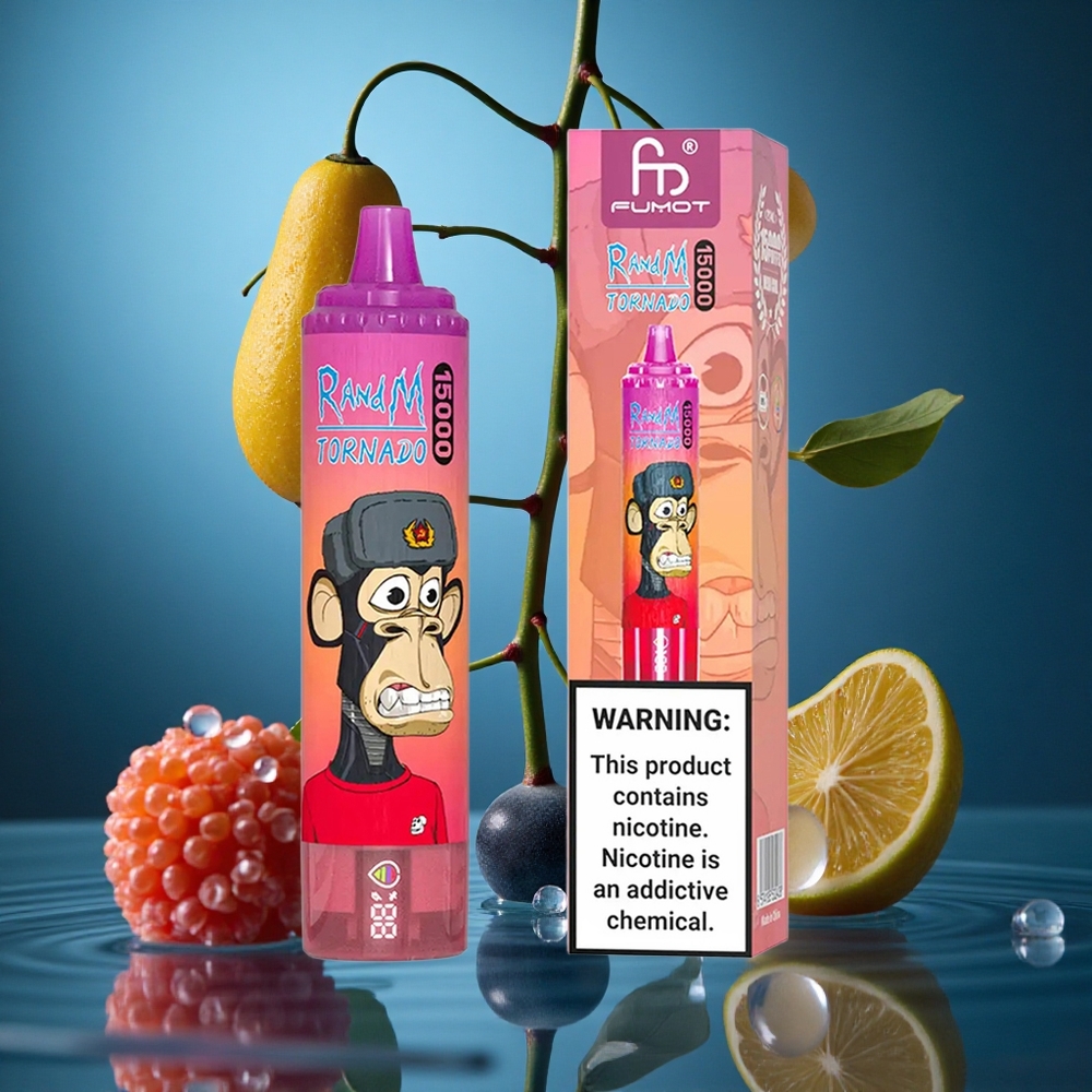 RandM Fumot Tornado 15000 Puff Ejder Meyvesi Türkiye vapes